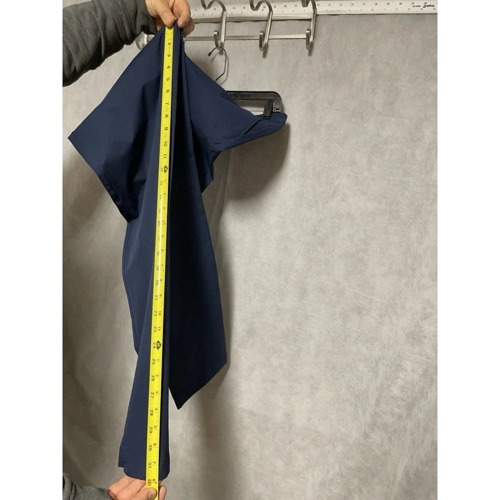 J Crew Pants Men 33X32 34x32 Blue Flex Slim‎ Tech Chino Golf Lightweight Stretch